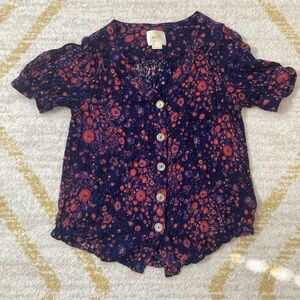 Maeve Women’s Floral Blouse